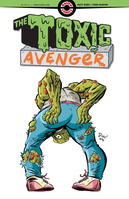 TOXIC AVENGER #2 (OF 5) CVR C 5 COPY DEAN HASPIEL UNLOCK VAR (MR)  - Release Date:  11/13/24