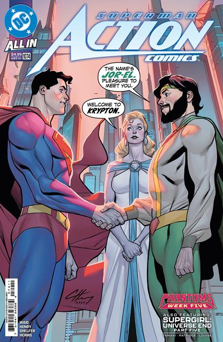 ACTION COMICS #1074 CVR A CLAYTON HENRY  - Release Date:  11/6/24