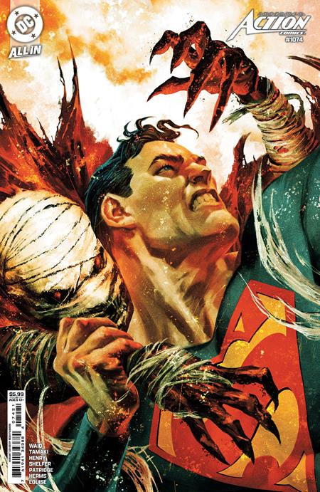 ACTION COMICS #1074 CVR B SEBASTIAN FIUMARA CARD STOCK VAR  - Release Date:  11/6/24