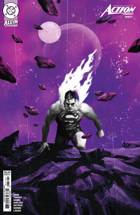 ACTION COMICS #1077 CVR B SEBASTIAN FIUMARA CARD STOCK VAR  - Release Date:  11/27/24