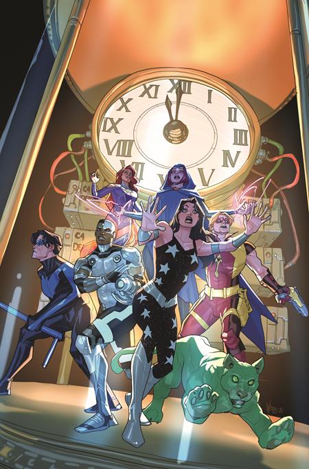 TITANS #17 CVR A PETE WOODS  - Release Date:  11/20/24