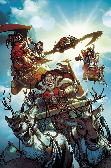 BATMAN SANTA CLAUS SILENT KNIGHT RETURNS #1 (OF 5) CVR A BERNARD CHANG  - Release Date:  11/27/24