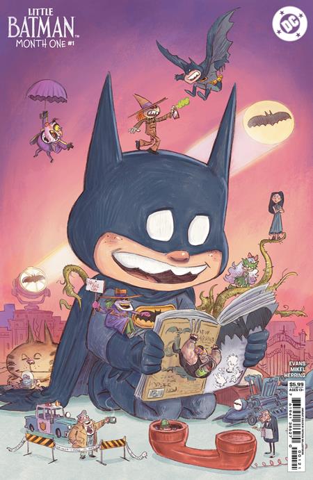 LITTLE BATMAN MONTH ONE #1 (OF 4) CVR B PATRICK BALLESTEROS CARD STOCK VAR  - Release Date:  11/6/24