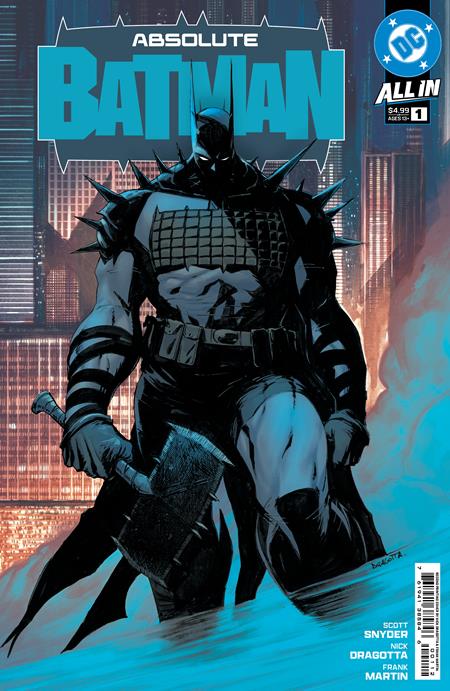 ABSOLUTE BATMAN #1 Second Printing Cvr A Nick Dragotta  - Release Date:  10/30/24