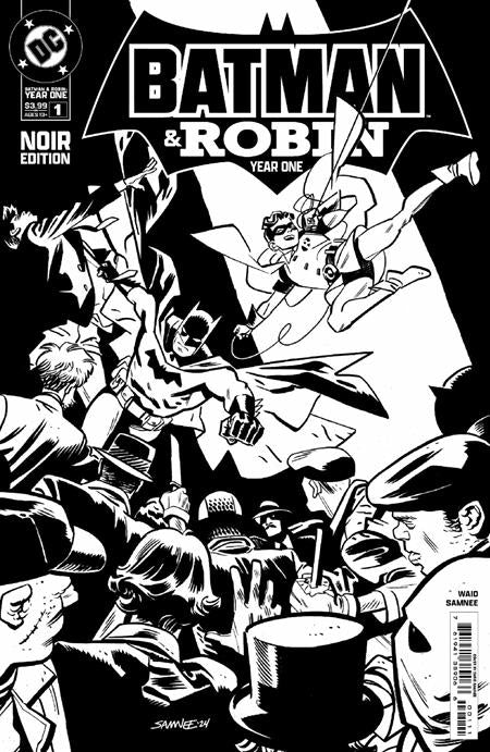 BATMAN AND ROBIN YEAR ONE NOIR EDITION #1 (ONE SHOT)  - Release Date:  11/20/24