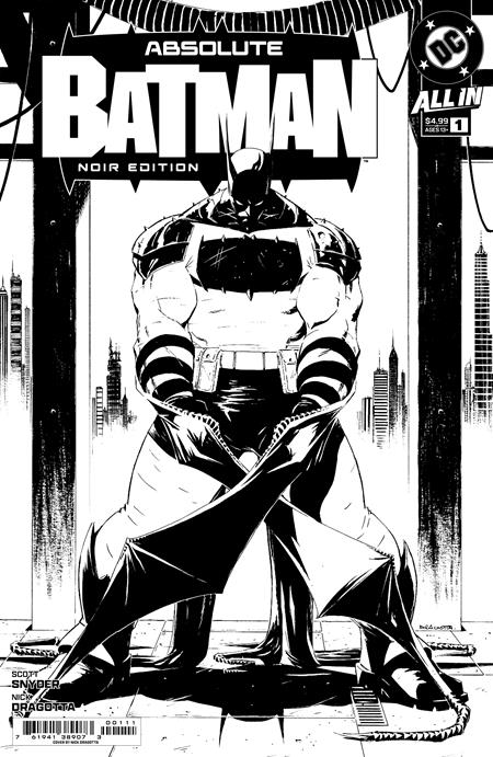 ABSOLUTE BATMAN NOIR EDITION #1 (ONE SHOT) CVR A NICK DRAGOTTA  - Release Date:  11/13/24