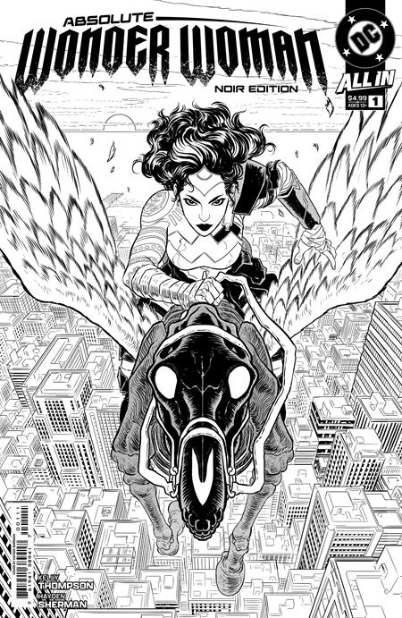 ABSOLUTE WONDER WOMAN NOIR EDITION #1 (ONE SHOT) CVR A HAYDEN SHERMAN  - Release Date:  11/27/24