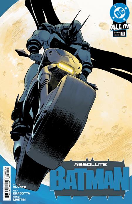 ABSOLUTE BATMAN #1 Third Printing Cvr A Nick Dragotta  - Release Date:  11/27/24