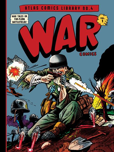 ATLAS COMICS LIBRARY HC NO 4 WAR COMICS VOL 1 (MR)  - Release Date:  11/20/24