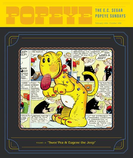 POPEYE TP VOL 4 SWEEPEA & EUGENE THE JEEP (MR)  - Release Date:  11/20/24
