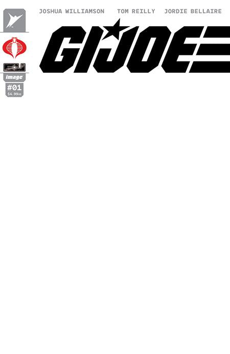 GI JOE #1 CVR O BLANK SKETCH COBRA VAR  - Release Date:  11/13/24