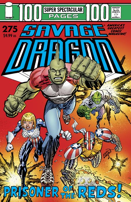 SAVAGE DRAGON #275 CVR A ERIK LARSEN (MR)  - Release Date:  1/29/25