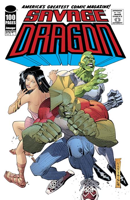 SAVAGE DRAGON #275 CVR C NIKOS KOUTSIS VAR (MR)  - Release Date:  1/29/25