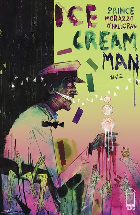ICE CREAM MAN #42 CVR B RYAN QUACKENBUSH VAR (MR)  - Release Date:  11/20/24