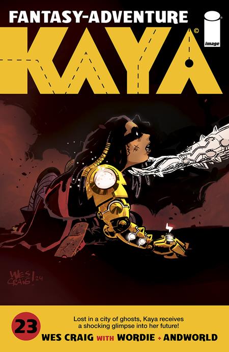 KAYA #23 CVR A WES CRAIG  - Release Date:  11/27/24