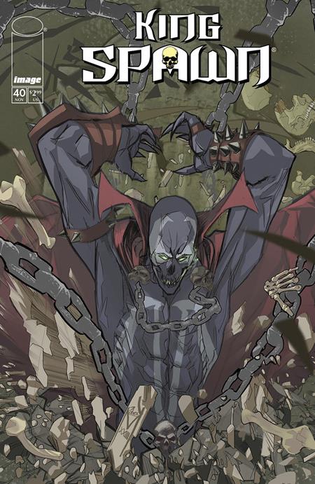 KING SPAWN #40 CVR A THADDEUS ROBECK  - Release Date:  11/27/24