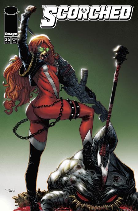 SPAWN SCORCHED #36 CVR B VON RANDAL VAR  - Release Date:  12/4/24