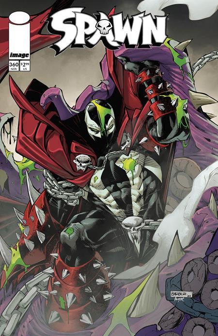 SPAWN #360 CVR A CARLO BARBERI  - Release Date:  1/1/25