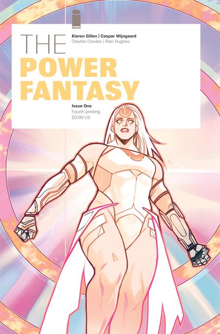 POWER FANTASY #1 Fourth Printing Cvr B Caspar Wijngaard Yellow Var (MR)  - Release Date:  11/6/24