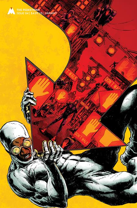 PEDESTRIAN #4 CVR B BRIAN LEVEL CARDSTOCK VAR (MR)  - Release Date:  11/20/24
