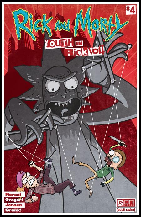 1:10 RICK AND MORTY YOUTH IN RICKVOLT #4 (OF 4) CVR C INC 1:10 WARREN WUCINICH VAR (MR)  - Release Date:  11/13/24