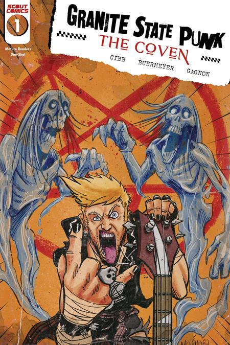 GRANITE STATE PUNK THE COVEN #1 (ONE SHOT) CVR B ELIAS GAMBIT MELENDEZ VAR  - Release Date:  11/13/24