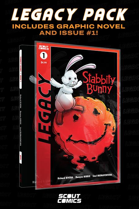 STABBITY BUNNY VOL 1 SCOUT LEGACY COLLECTORS PACK #1 AND COMPLETE TP (NONSTOP)  - Release Date:  11/13/24