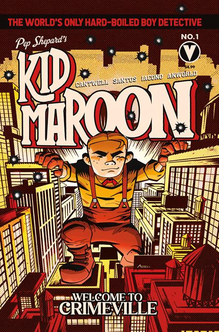 KID MAROON #1 (OF 4) CVR B MICHAEL AVON OEMING VAR  - Release Date:  11/6/24