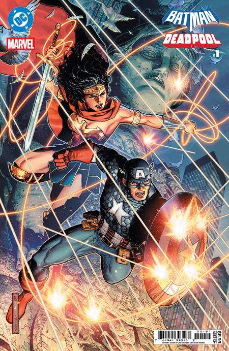 DC MARVEL BATMAN DEADPOOL #1 (ONE SHOT) CVR E JIM CHEUNG WONDER WOMAN CAPTAIN AMERICA CARD STOCK VAR ISBN: 76194139316200151 - Release Date: 11/19/25