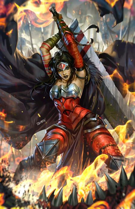 ABSOLUTE WONDER WOMAN #14 CVR B DERRICK CHEW CARD STOCK VAR ISBN: 76194138586001421 - Release Date: 11/26/25