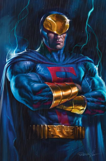 BLUE FALCON & DYNOMUTT #3 CVR E LUCIO PARRILLO METAL VIRGIN VAR ISBN: 72513035910003051 - Release Date: 11/19/25