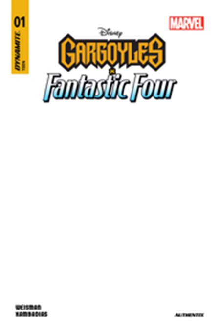 GARGOYLES X FANTASTIC FOUR #1 CVR F BLANK AUTHENTIX VAR ISBN: 72513036056401061 - Release Date: 11/5/25