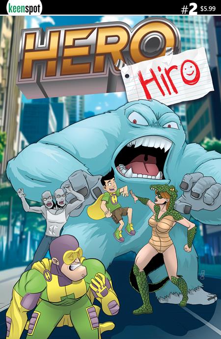 HERO HIRO #2 CVR A MICHAEL ADAMS ISBN: 60283502307200211 - Release Date: 11/19/25