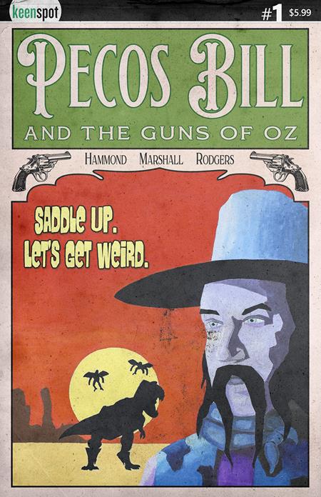 PECOS BILL & THE GUNS OF OZ #1 CVR C RICHARD GARLAND VAR (MR) ISBN: 60283502317100131 - Release Date: 11/19/25