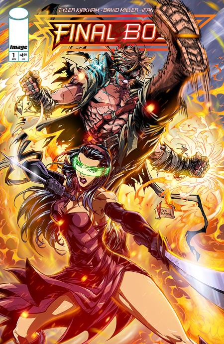 FINAL BOSS #1 CVR B V KEN MARION VAR (MR) ISBN: 70985304494900121 - Release Date: 11/19/25