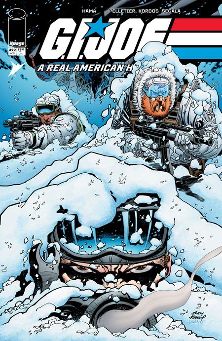 GI JOE A REAL AMERICAN HERO #322 CVR A ANDY KUBERT & LAURA MARTIN ISBN: 70985303878832211 - Release Date: 11/12/25