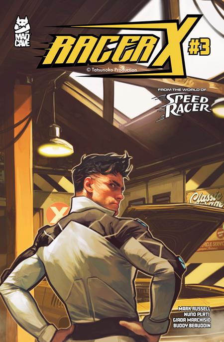RACER X #3 (OF 8) CVR A FRANCESCO TOMASELLI ISBN: 60196140497703011 - Release Date: 11/19/25