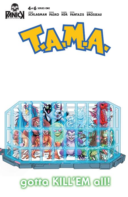 TAMA #4 (OF 6) CVR B DANIEL HDR COMPANIMALS POKEMON HOMAGE VAR (MR) ISBN: 78836284959700421 - Release Date: 11/19/25