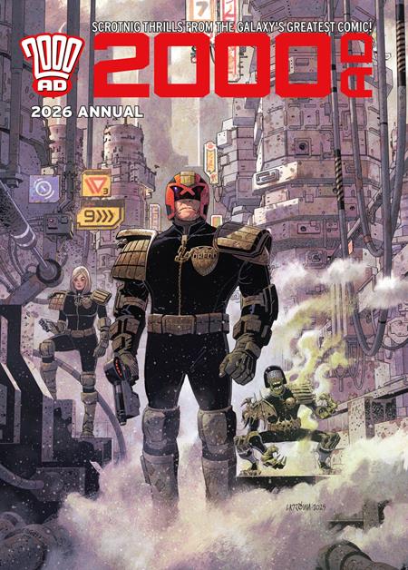 2000 AD ANNUAL 2026 HC Limited to 500 copies Allocations May Occur ISBN: 978183786723353599 - Release Date: 12/10/25