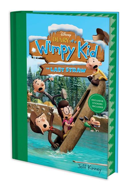 DIARY OF A WIMPY KID ILLUSTRATED NOVEL HC VOL 03 THE LAST STRAW (SPECIAL DISNEY+ COVER COLLECTORS EDITION) ISBN: 978141979484151799 - FOC DATE: 9/27/26  - Release Date: 11/11/26