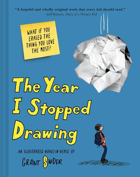 YEAR I STOPPED DRAWING HC AN ILLUSTRATED NOVEL IN VERSE ISBN: 978141978838351899 - FOC DATE: 9/27/26  - Release Date: 11/11/26
