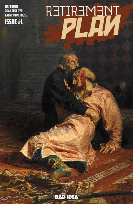 RETIREMENT PLAN #1 (ONE SHOT) CVR C ILYA REPIN OLD MASTERS VAR ISBN: 85001727757101031 - FOC DATE: 10/4/26  - Release Date: 11/4/26