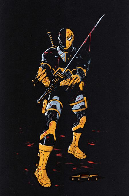 DEATHSTROKE THE TERMINATOR #9 CVR C JUAN FERREYRA CARD STOCK VAR ISBN: 76194139721400931 - FOC DATE: 10/25/26  - Release Date: 11/18/26