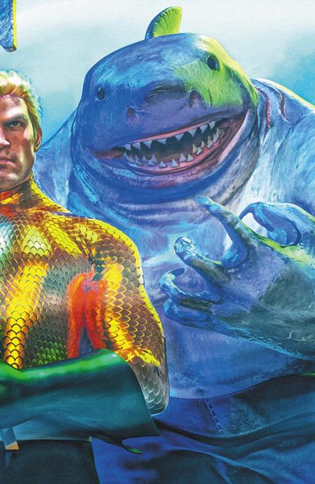 EMPEROR AQUAMAN #23 CVR C MARK SPEARS RIGHT CONNECTING CARD STOCK VAR ISBN: 76194138869402331 - FOC DATE: 10/18/26  - Release Date: 11/11/26