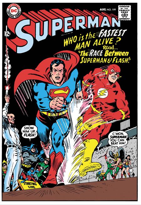 SUPERMAN #199 FACSIMILE EDITION CVR A CARMINE INFANTINO ISBN: 76194139521000111 - FOC DATE: 10/18/26  - Release Date: 11/11/26