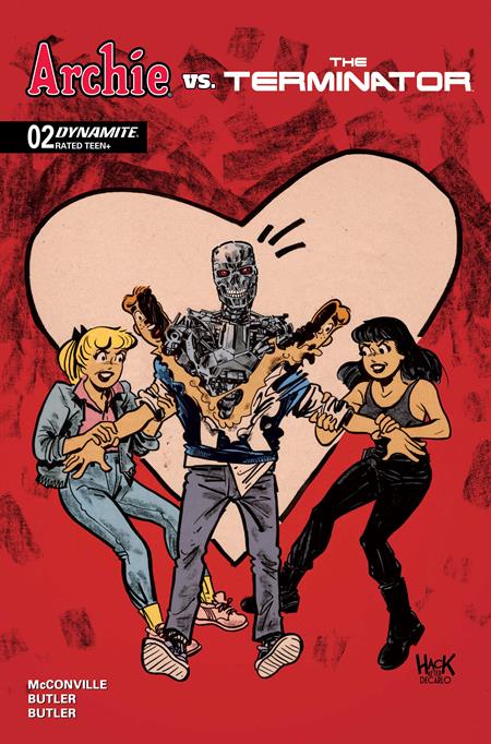 ARCHIE VS THE TERMINATOR #2 CVR C ROBERT HACK VAR ISBN: 72513036769302031 - FOC DATE: 10/11/26  - Release Date: 11/4/26