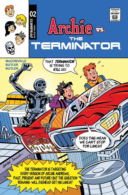 ARCHIE VS THE TERMINATOR #2 CVR D BILL GALVAN VAR ISBN: 72513036769302041 - FOC DATE: 10/11/26  - Release Date: 11/4/26