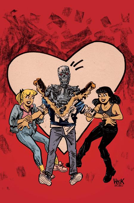 ARCHIE VS THE TERMINATOR #2 CVR F ROBERT HACK LTD VIRGIN VAR ISBN: 72513036769302061 - FOC DATE: 10/11/26  - Release Date: 11/11/26