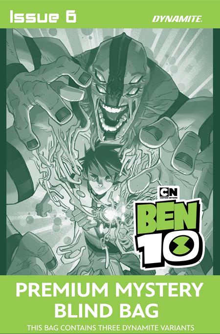 BEN 10 #6 CVR J PREMIUM MYSTERY BLIND BAG VAR ISBN: 72513036343506101 - FOC DATE: 9/27/26  - Release Date: 11/4/26