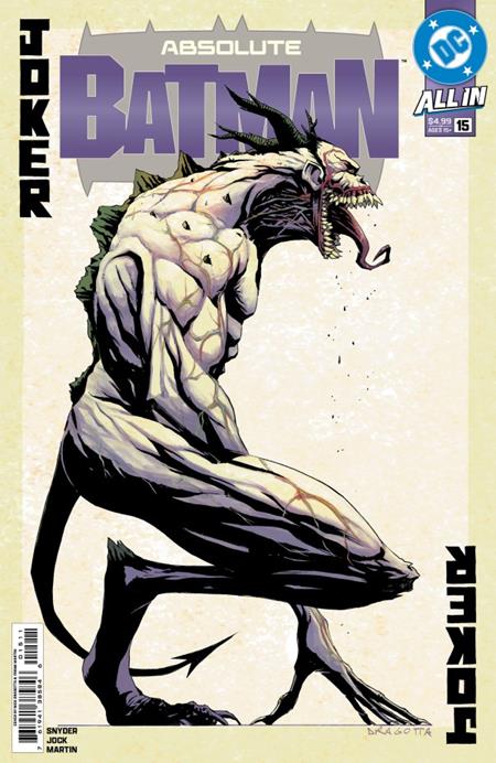 DF ABSOLUTE BATMAN #15 COVER A CGC GRADED ISBN: 725130369673 - FOC DATE: 10/4/26  - Release Date: 11/25/26